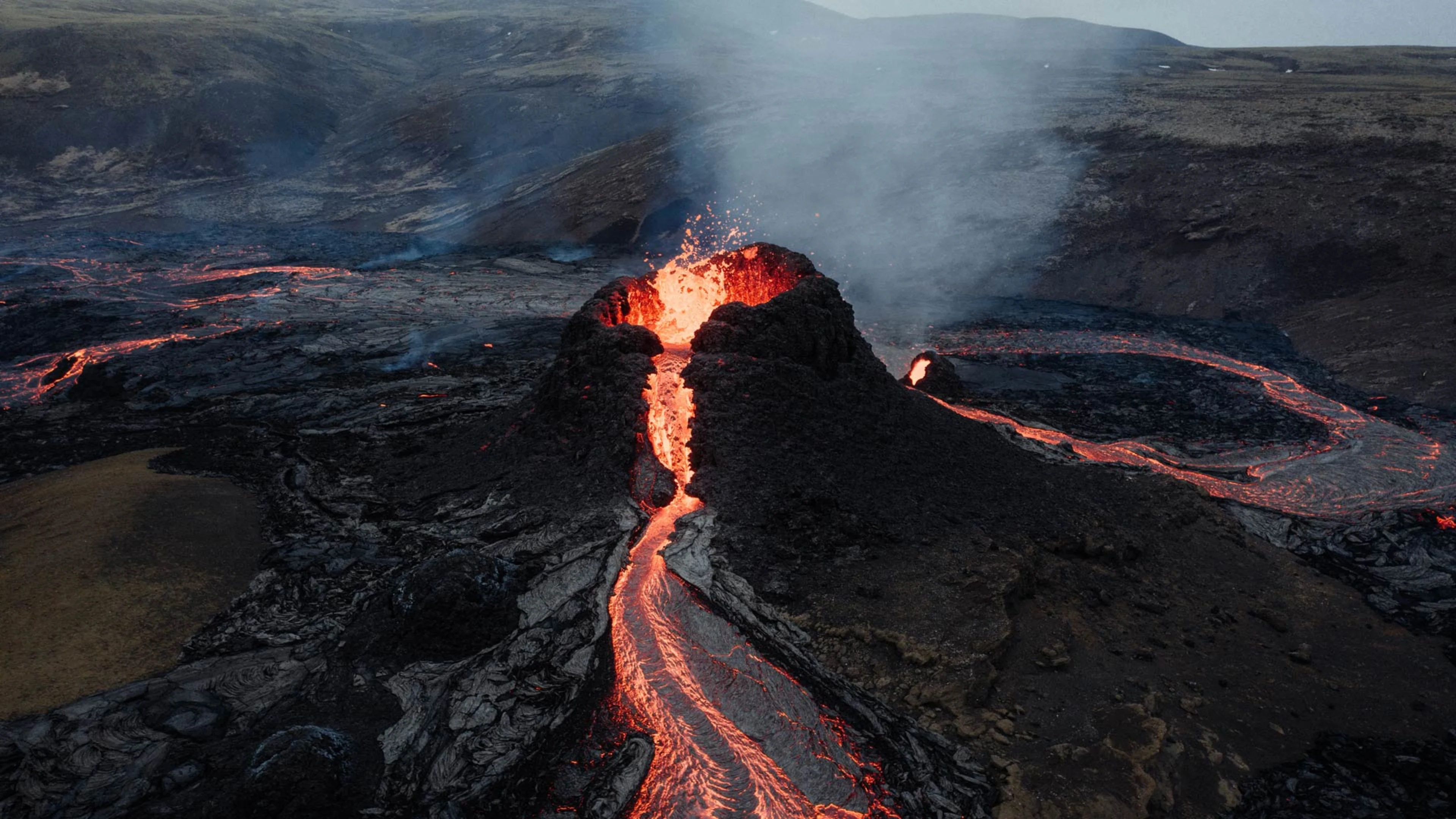 Fagradalsfjall Crater Rim