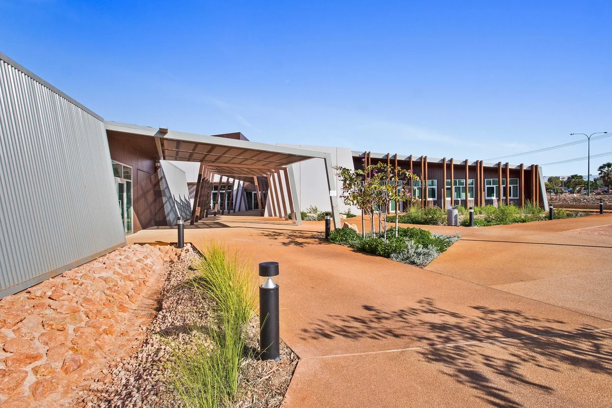 Ningaloo Centre exterior forecourt