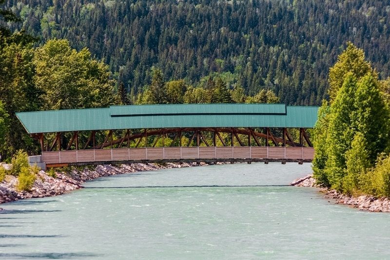 Kicking Horse Pedestrian Bridge