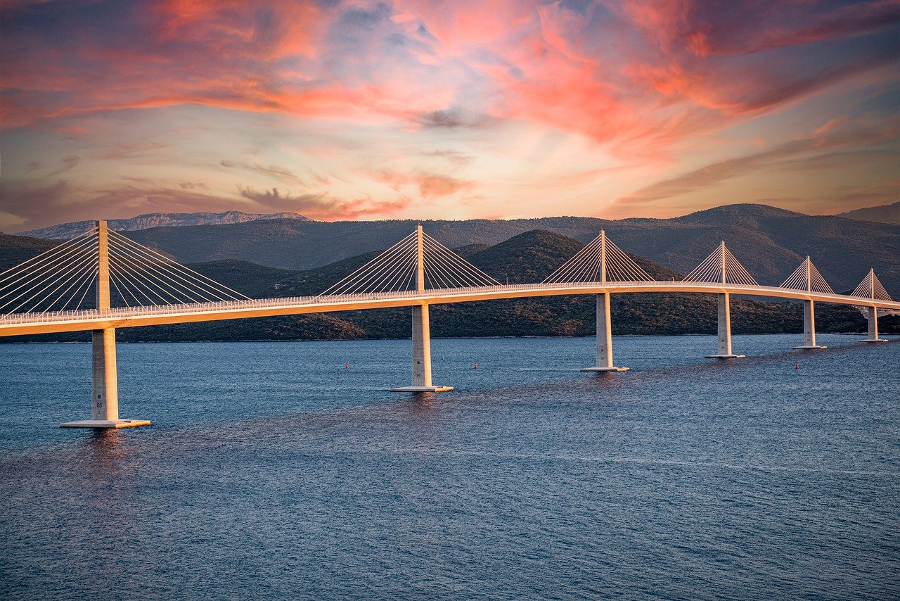 Border Crossing and Peljesac Bridge