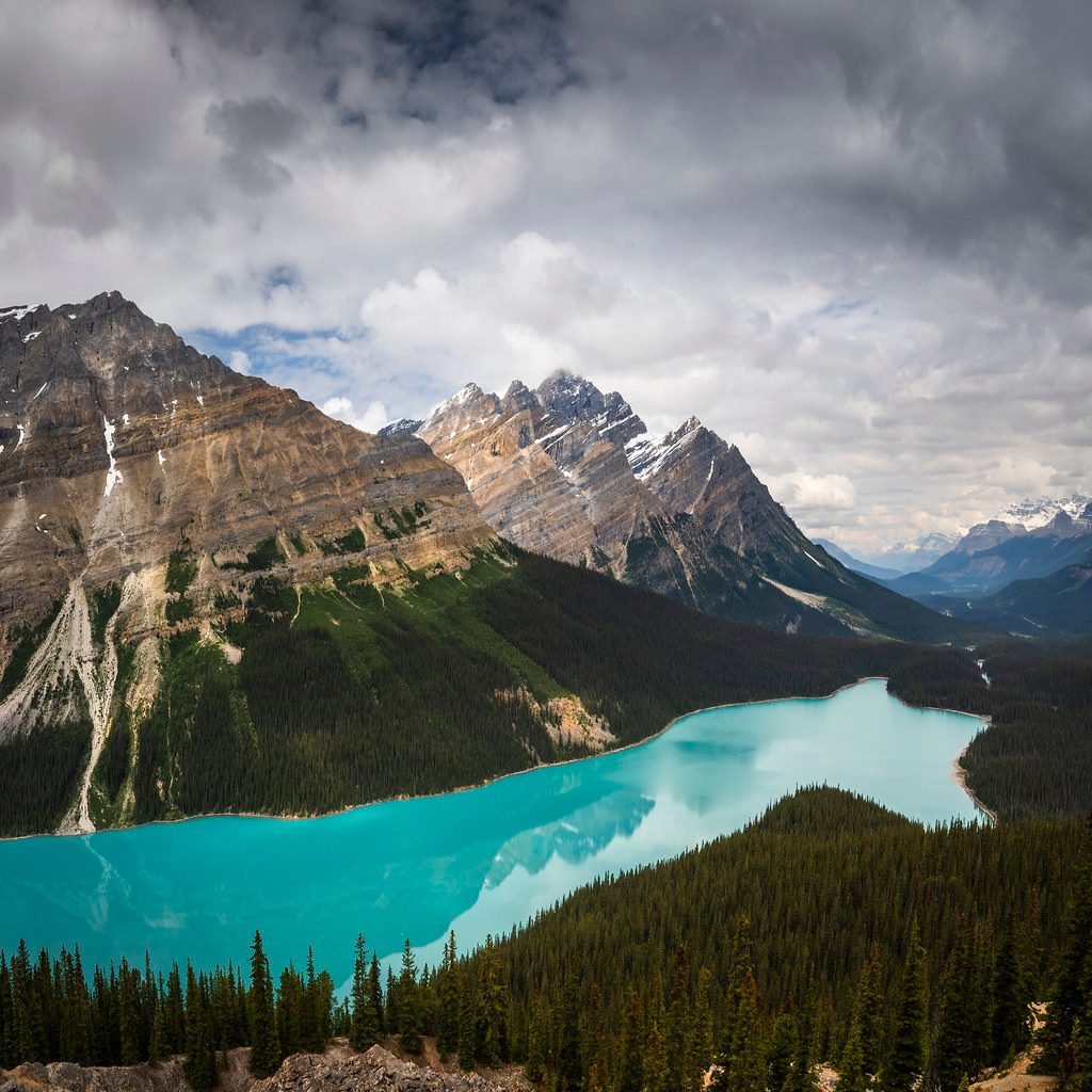 Peyto Lake Lookout