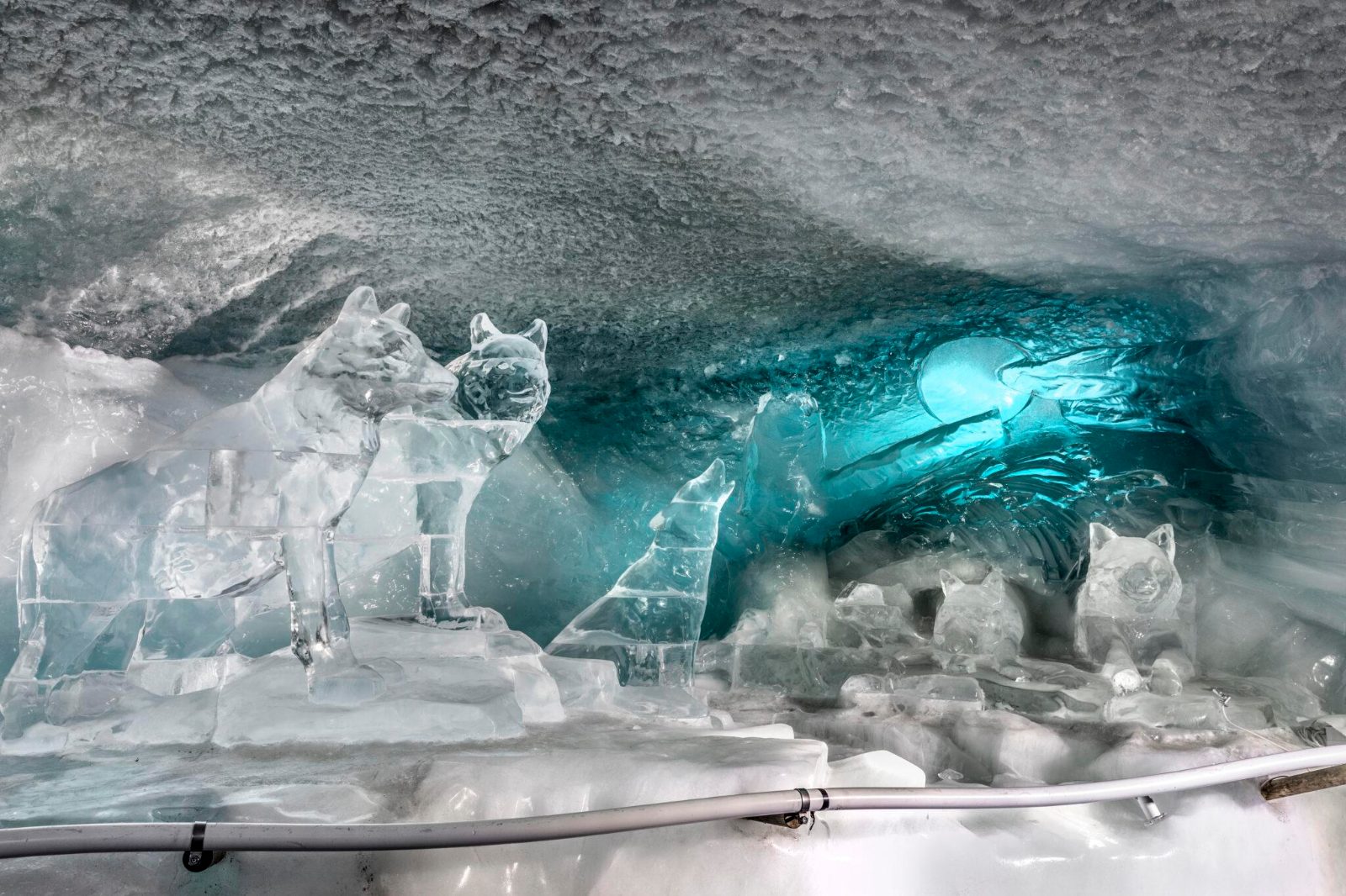 Glacier Palace Ice Sculptures