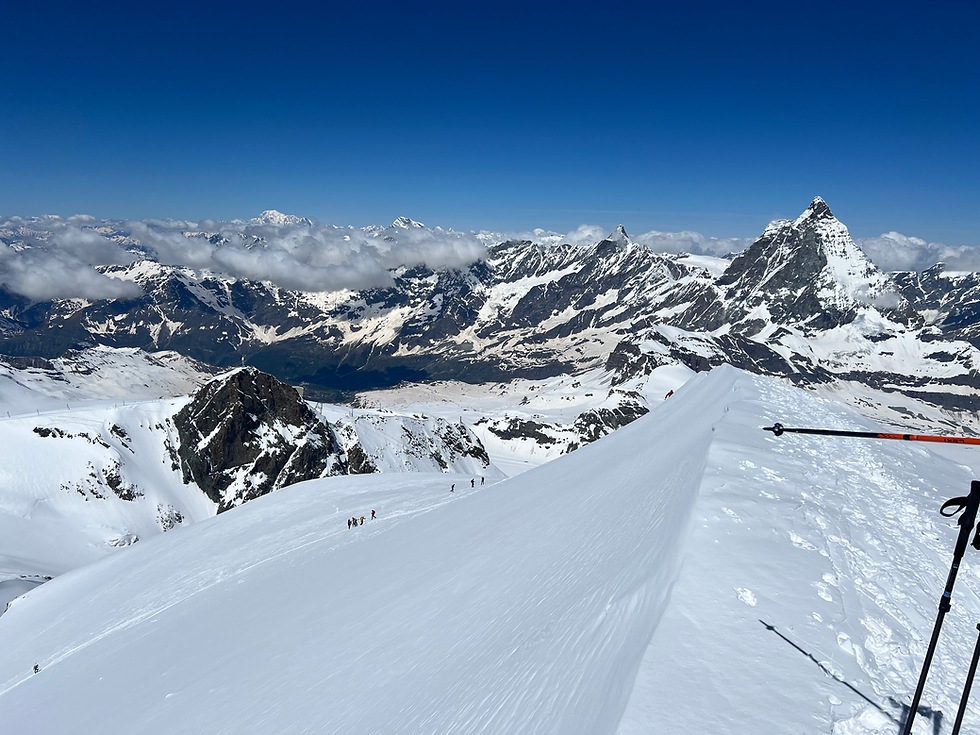 Breithorn Plateau View