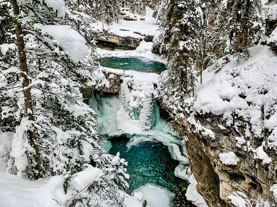 Johnston Canyon Creek