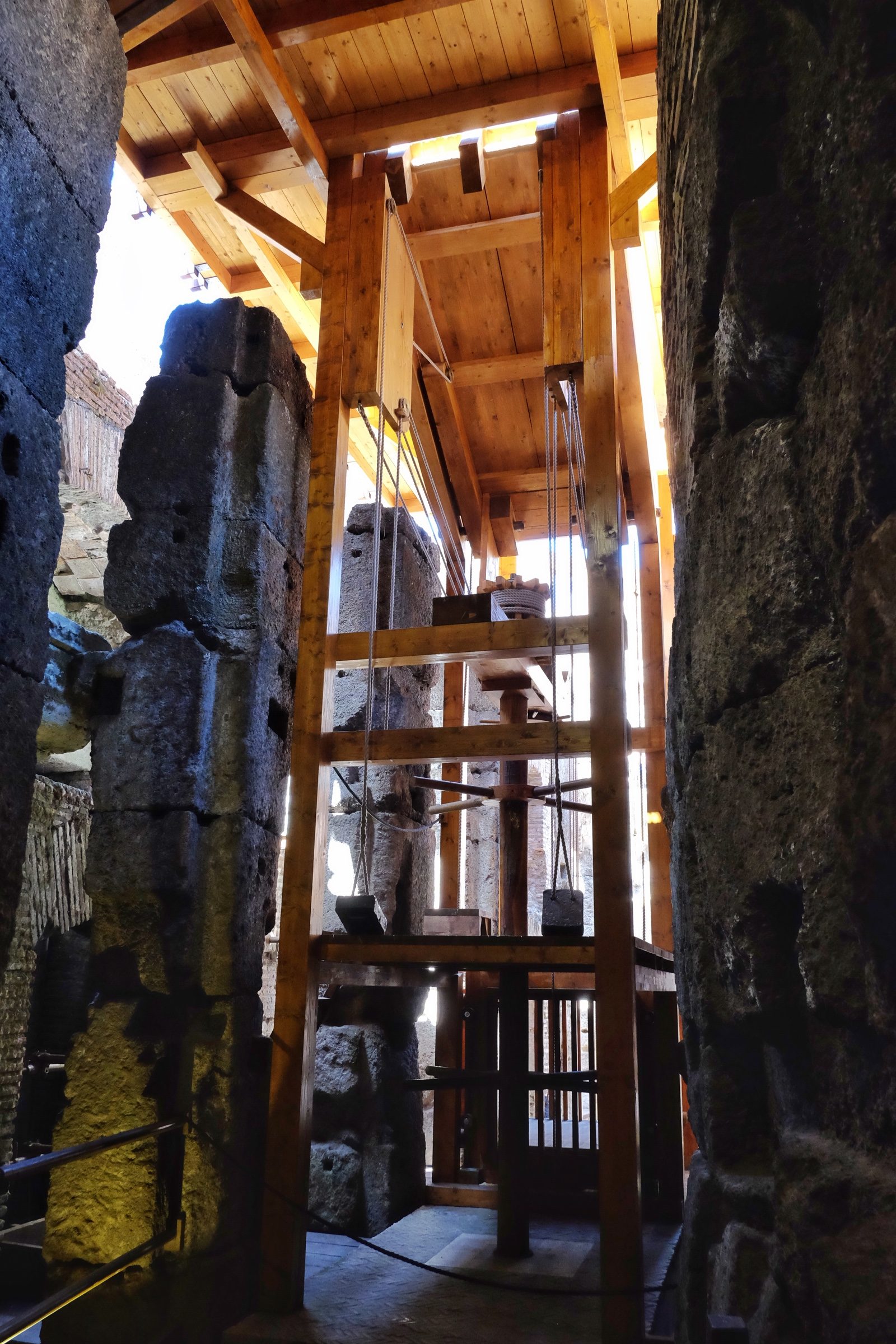 Reconstructed Gladiator Elevators