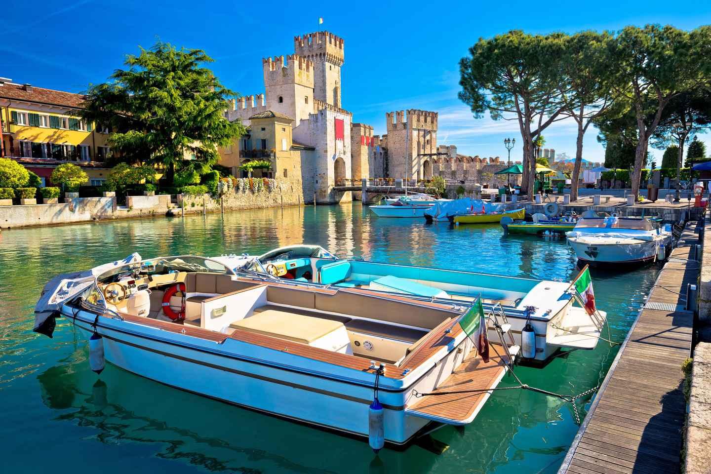 Sirmione Harbor Basin