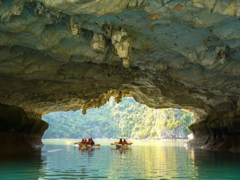 Dark & Bright Cave
