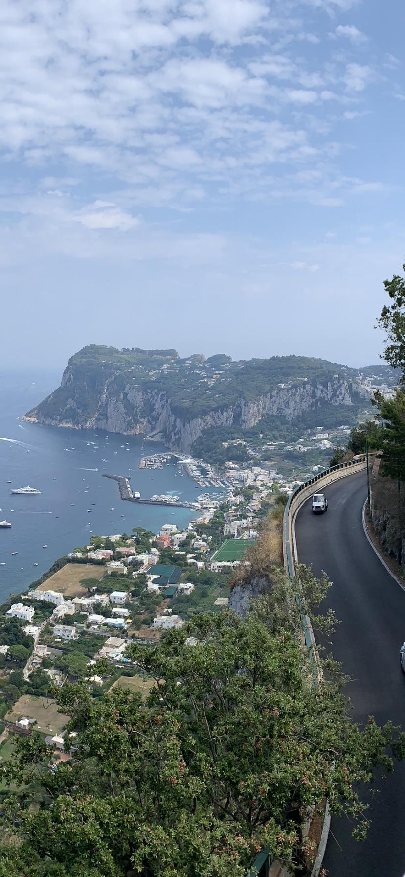 Transfer in Capri