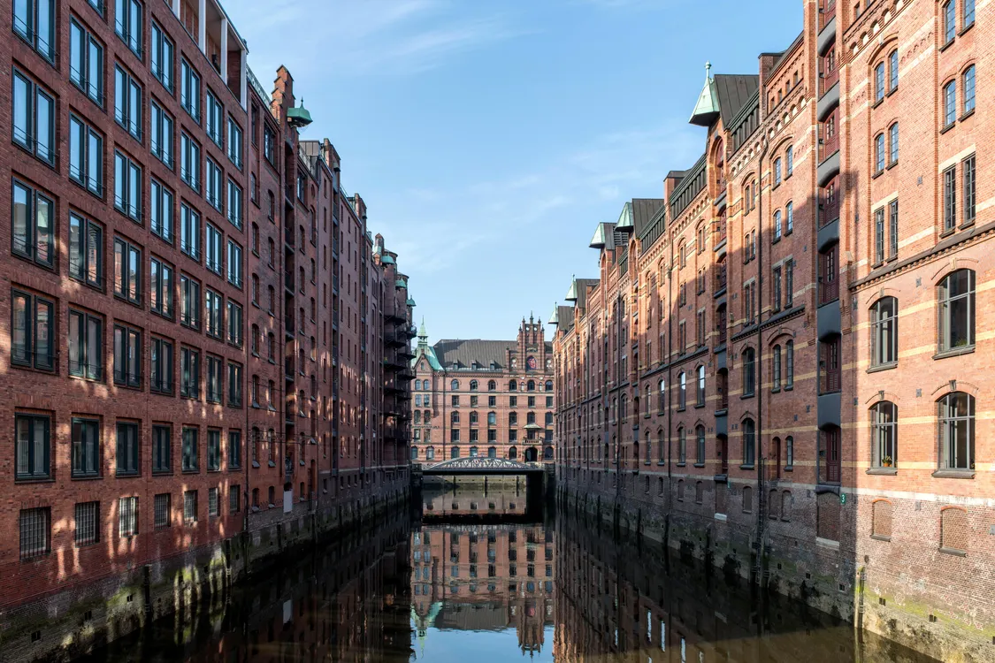 Speicherstadt Fleet View