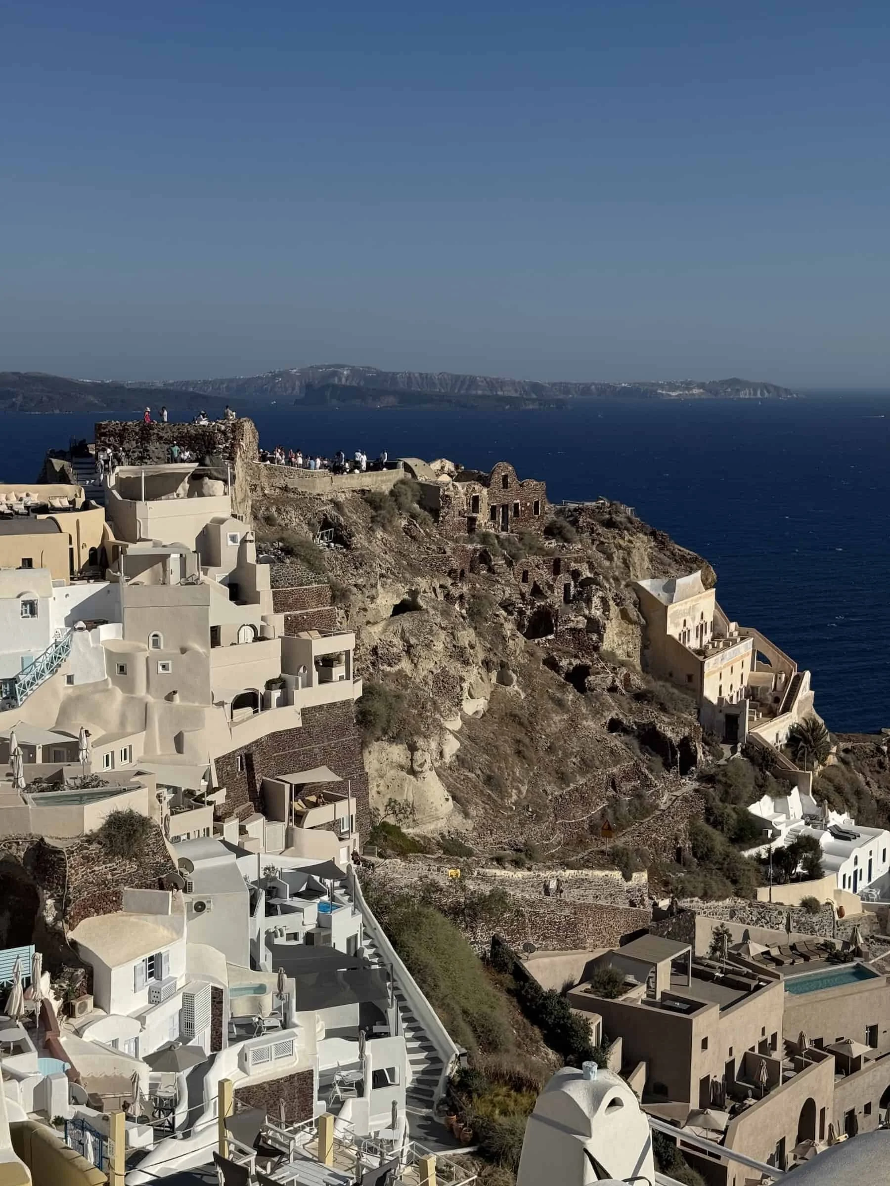 Oia Castle Ruins