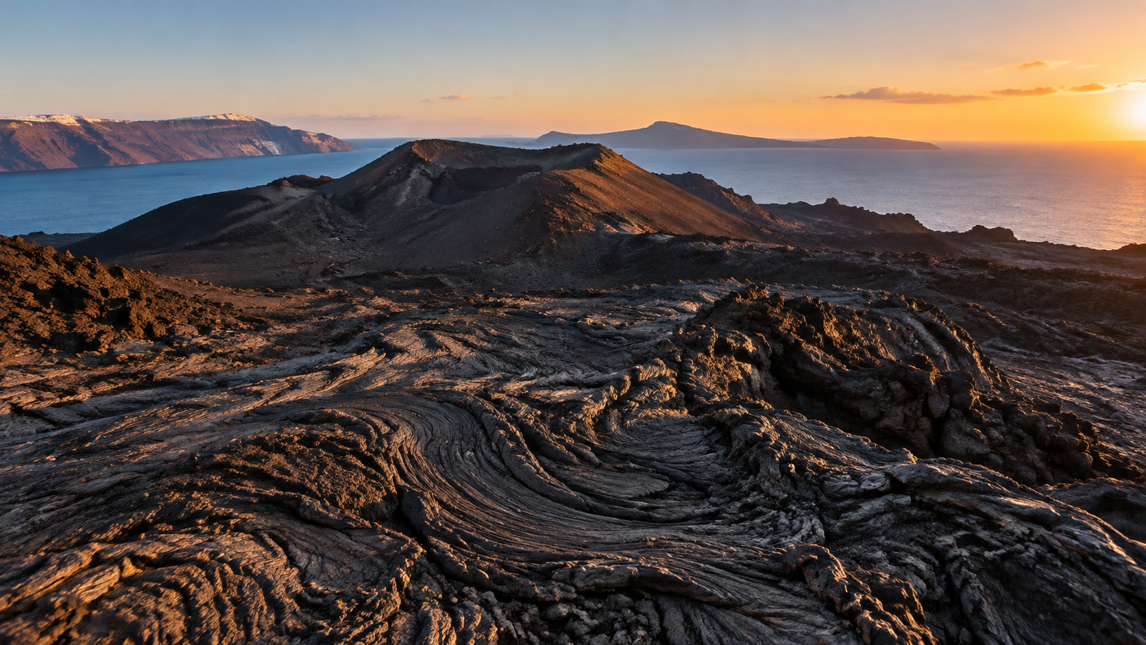 Lava Flow Formations