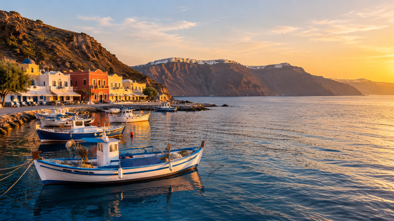 Therasia Island Harbor
