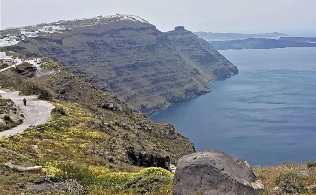 Caldera Wall Panorama