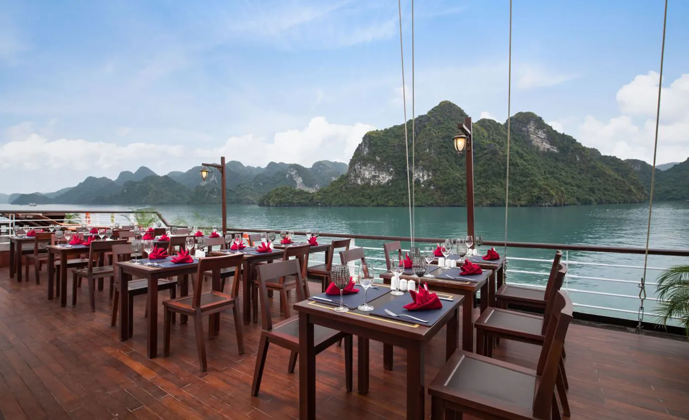 Lunch onboard