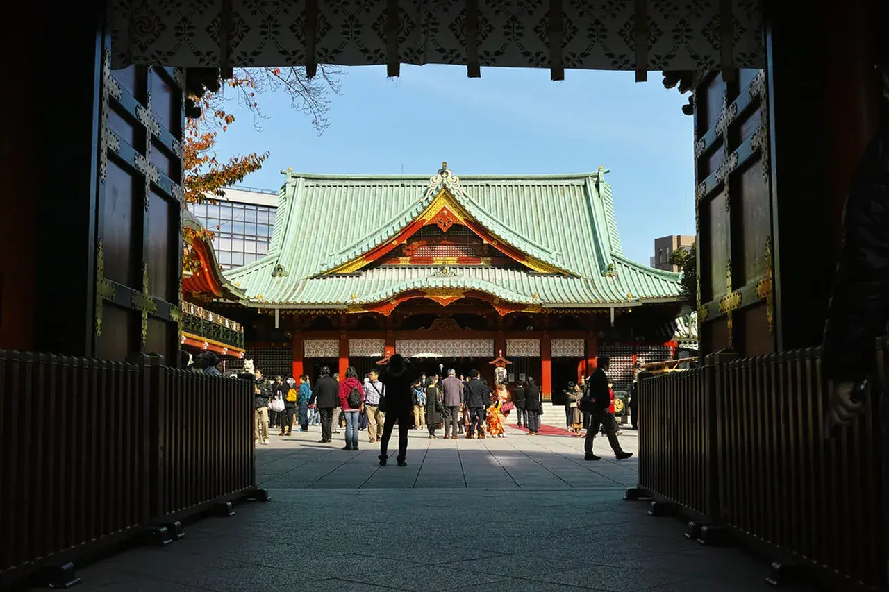 Kanda Myojin Shrine Torii