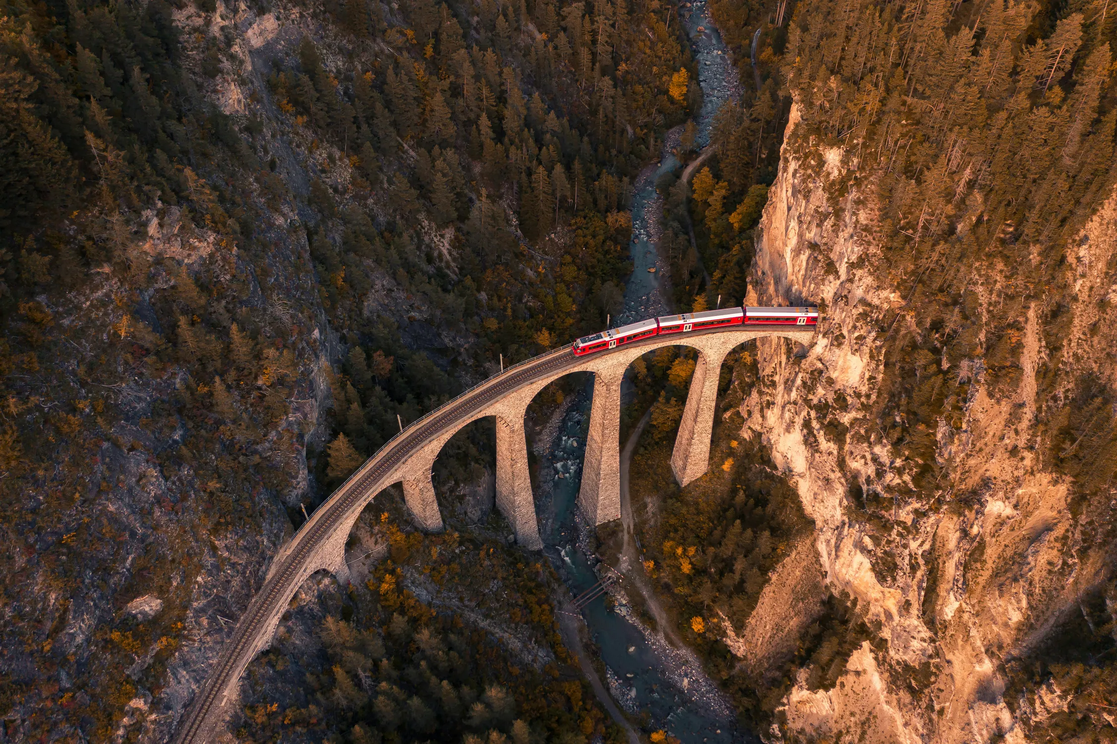 Landwasser Viaduct Curve