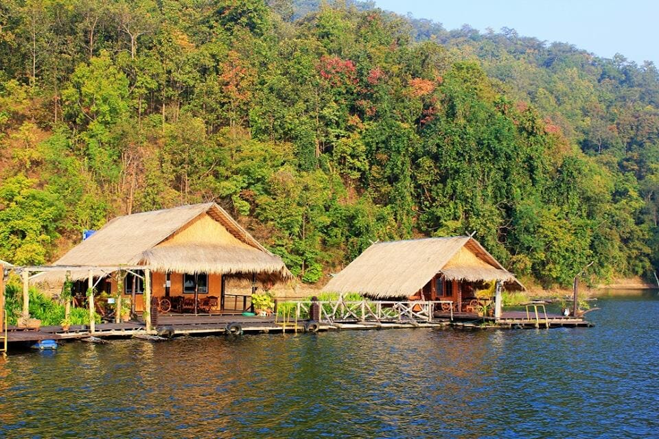 Sri Lanna National Park Floating Houses