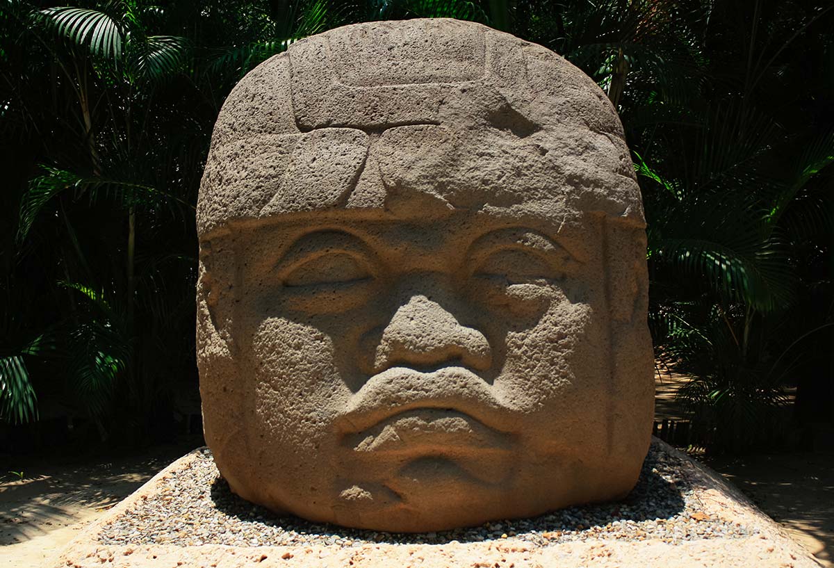 Olmec Colossal Head