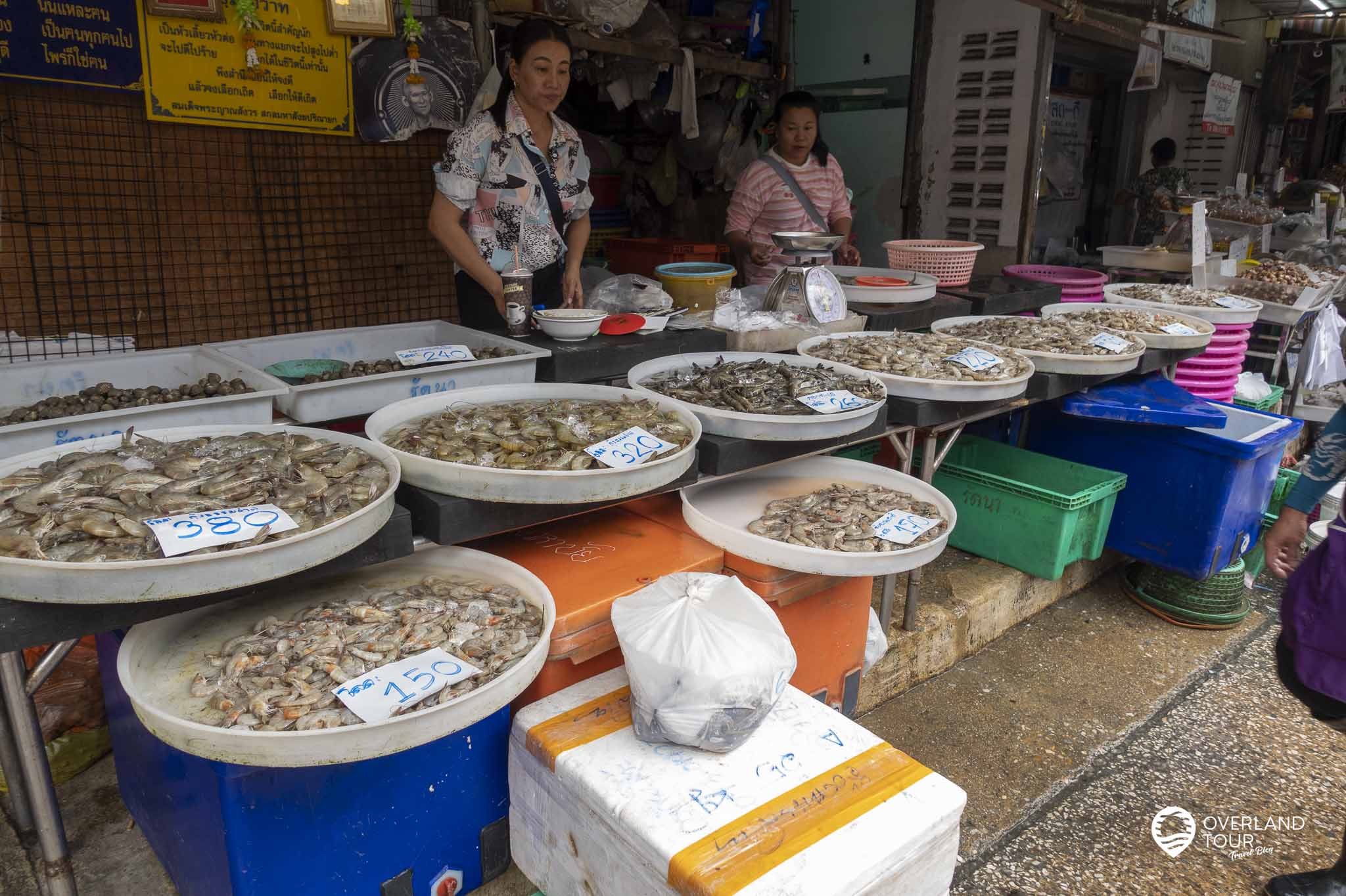 Fresh Seafood Stalls