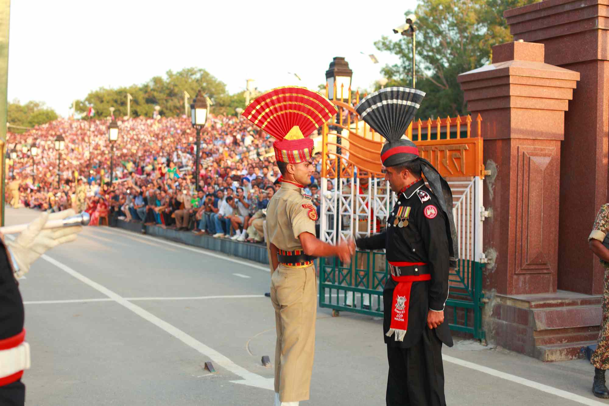 Experience the Wagah Border Tour Ceremony