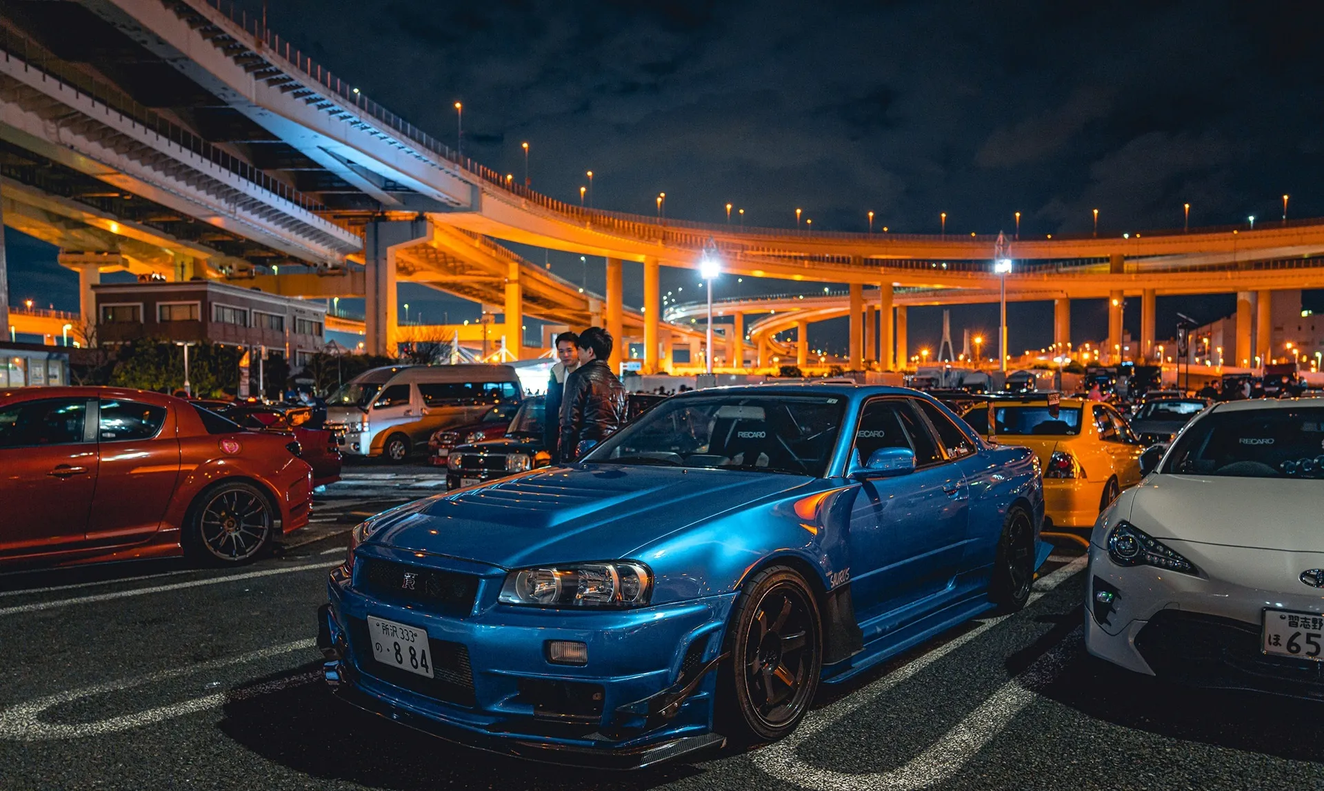 Main Parking Rows