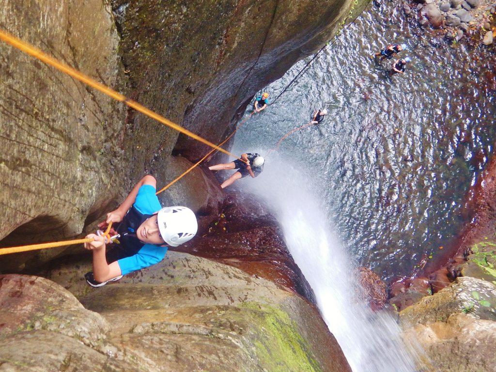 Canyoning Debutant Guadeloupe