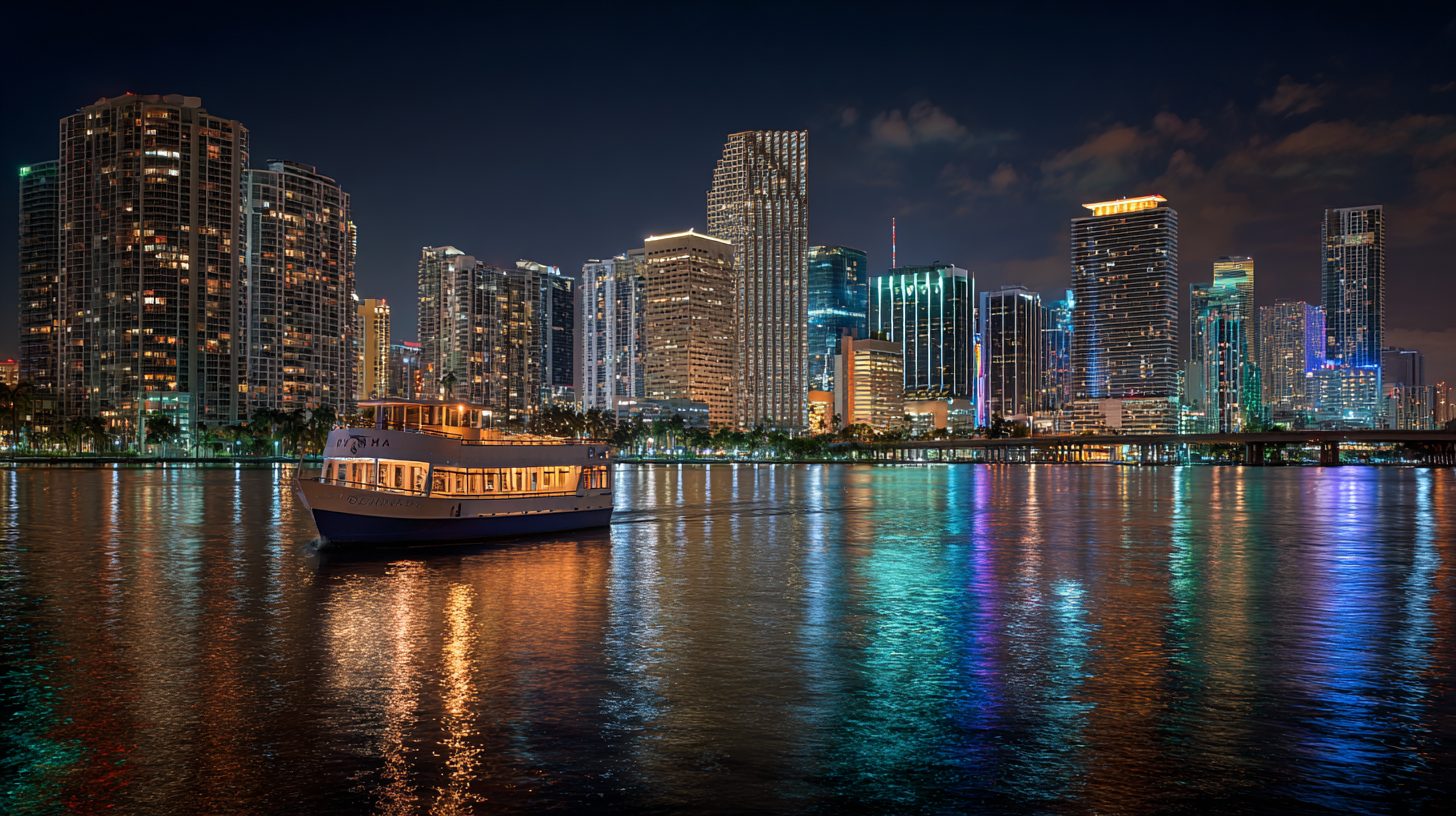 Cruise Biscayne Bay route