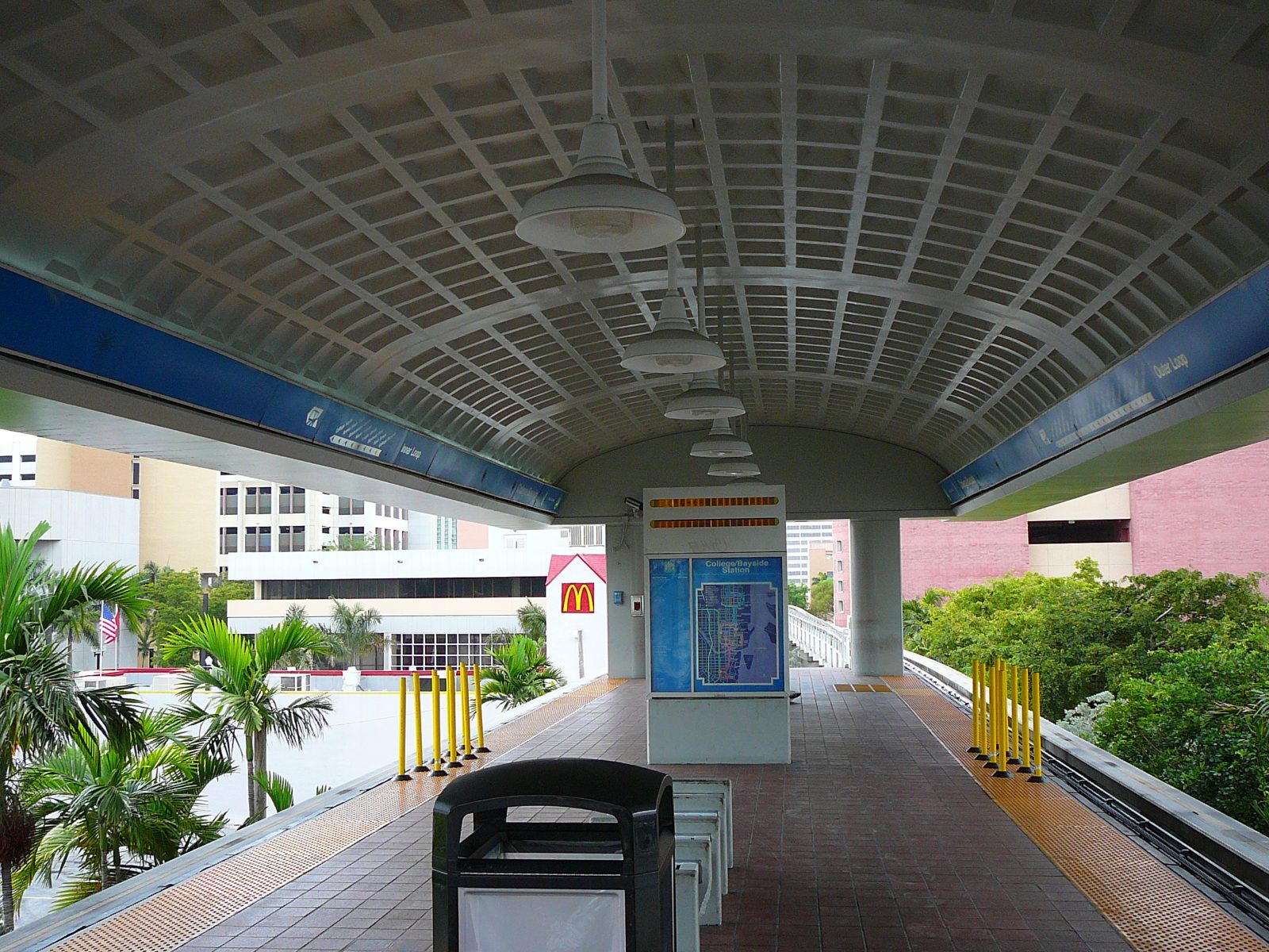 College/Bayside Metromover Station