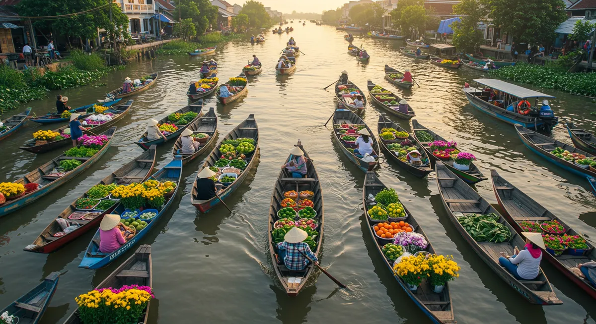 Cai Rang Floating Market
