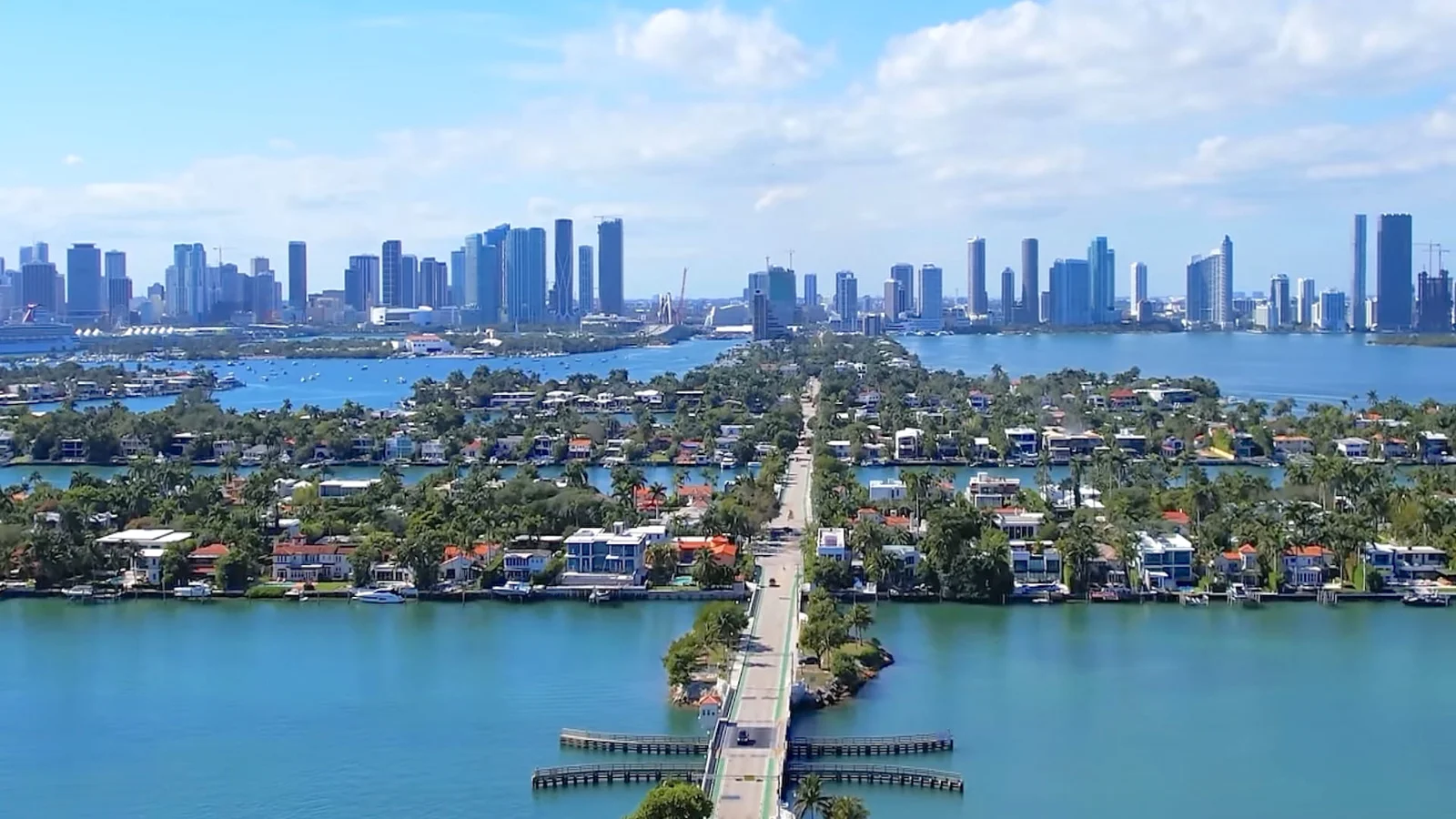 Venetian Islands and Skyline