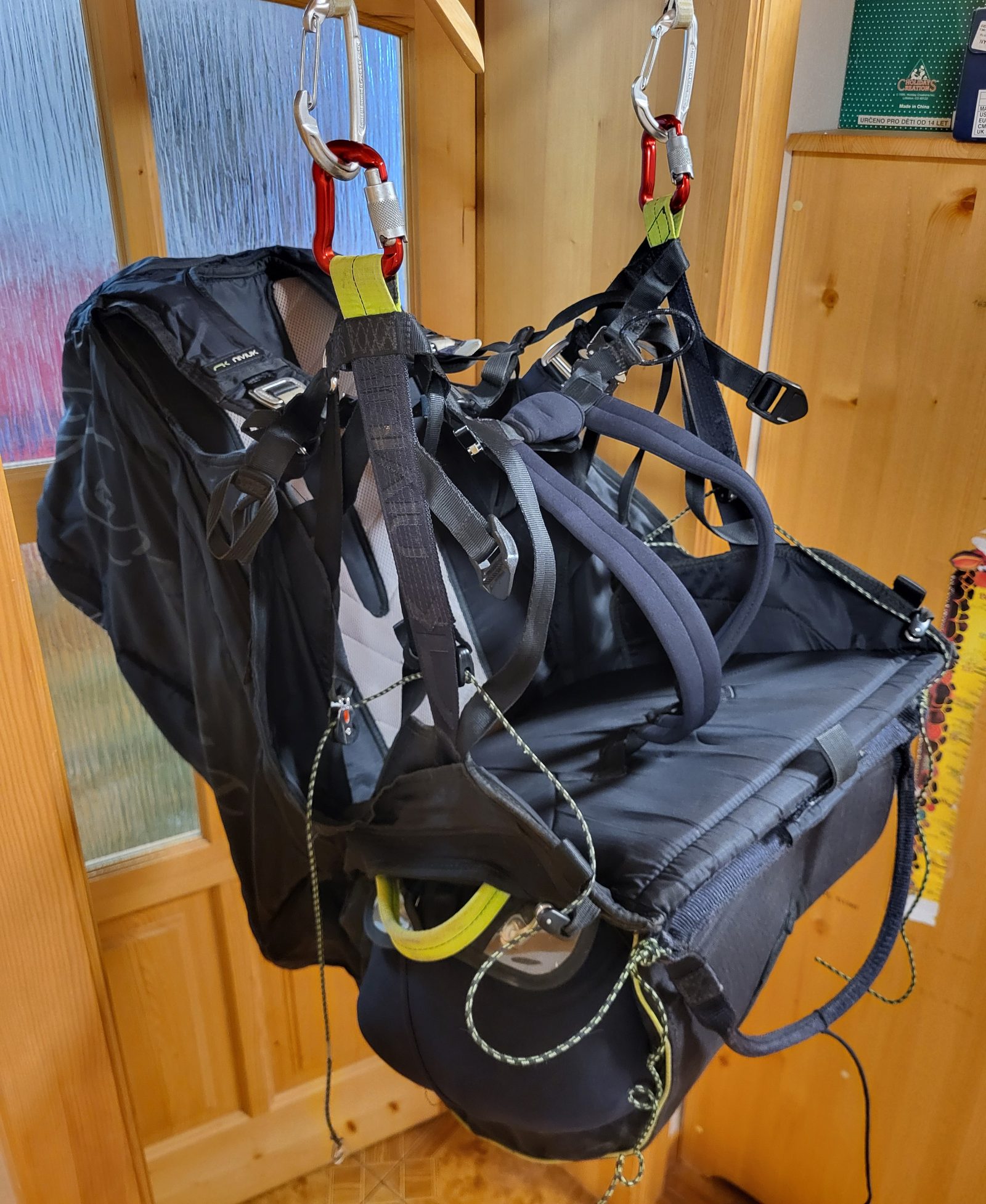 Safety briefing and harness fitting