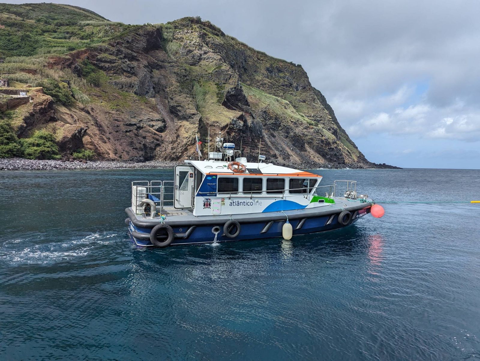 Flores to Corvo Boat
