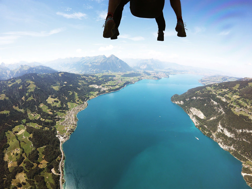 Lake Thun Flight Path