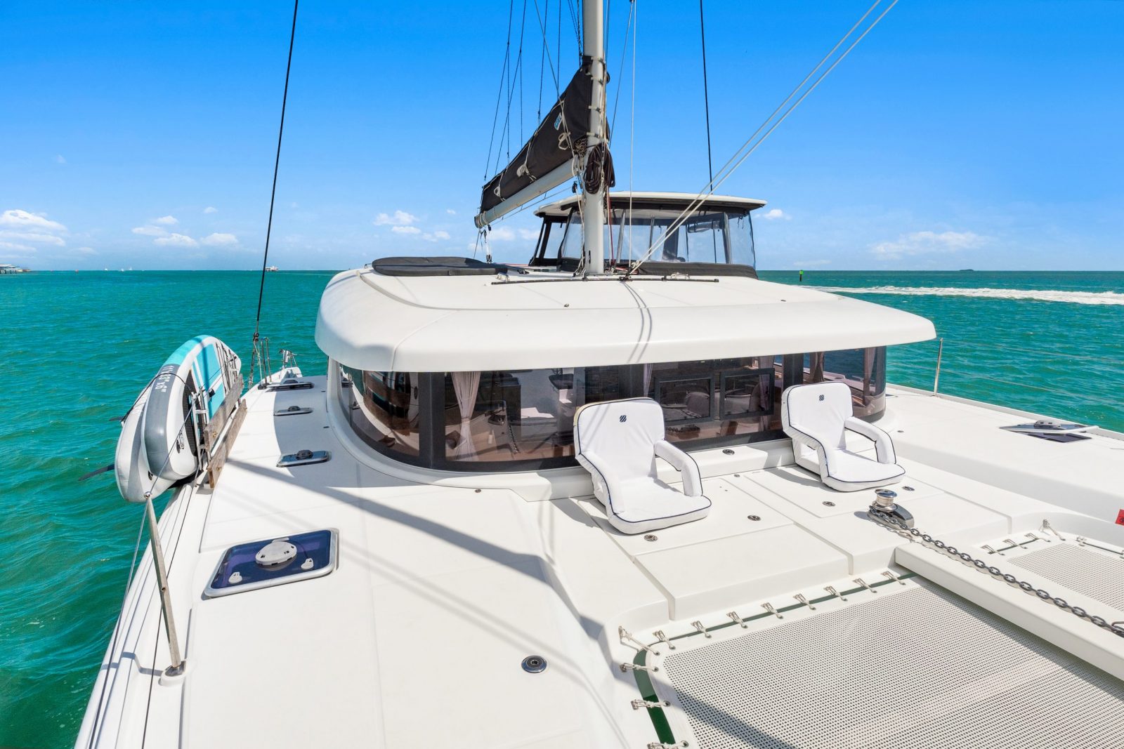 Catamaran Bow Net