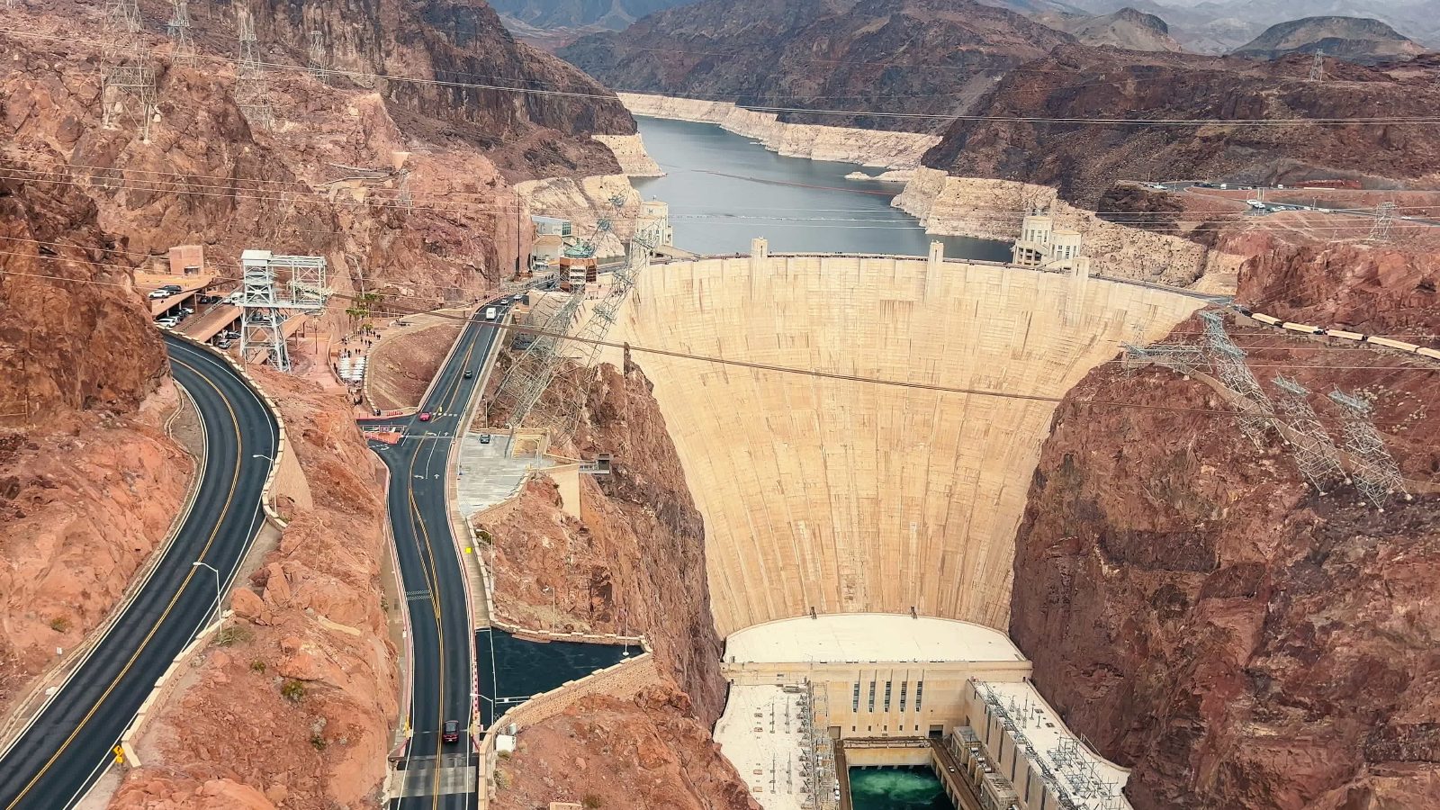 Hoover Dam Aerial View
