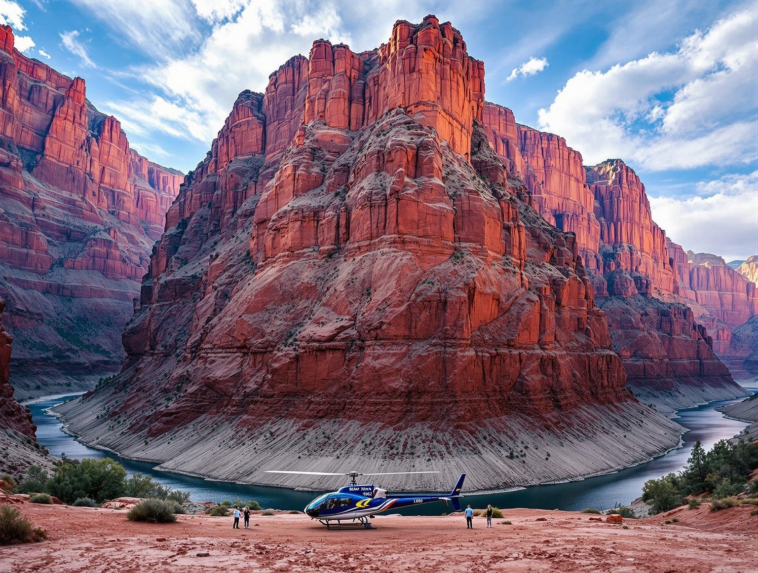 Canyon Floor Landing