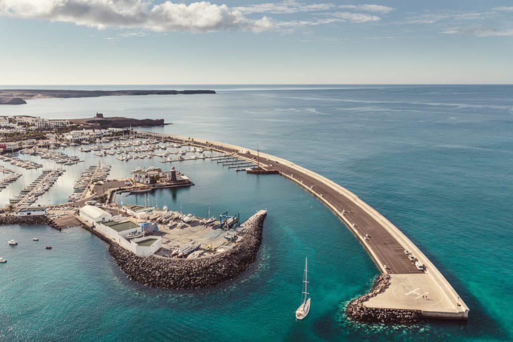 Marina Rubicon Breakwater