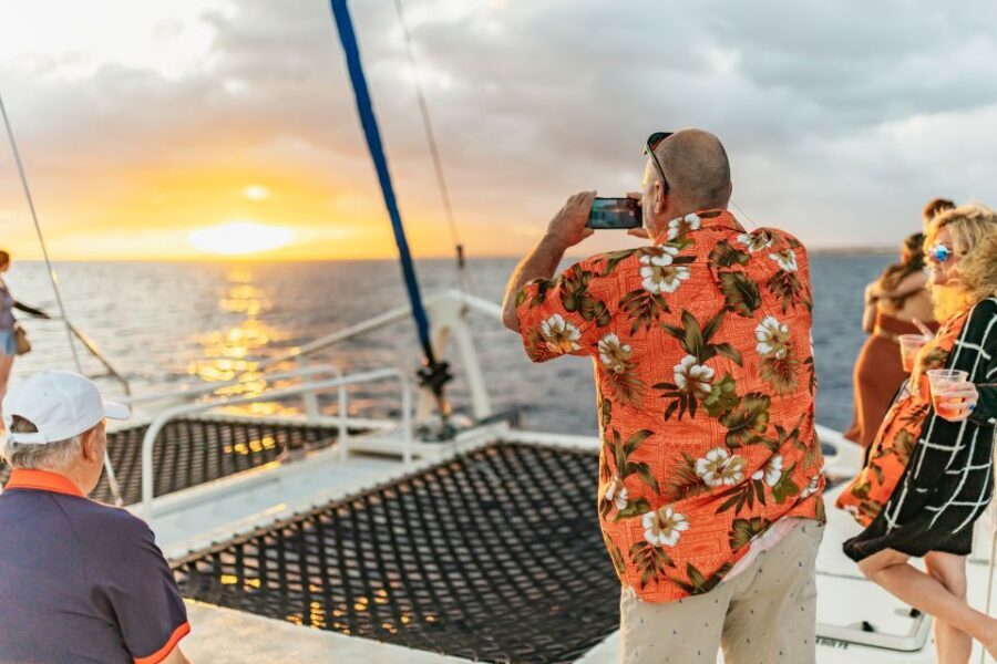 Waikiki Boat Tour Sunset