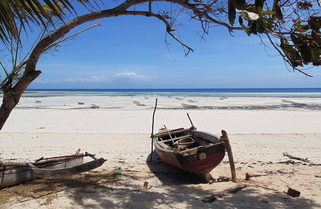 Kizimkazi Beach Shoreline