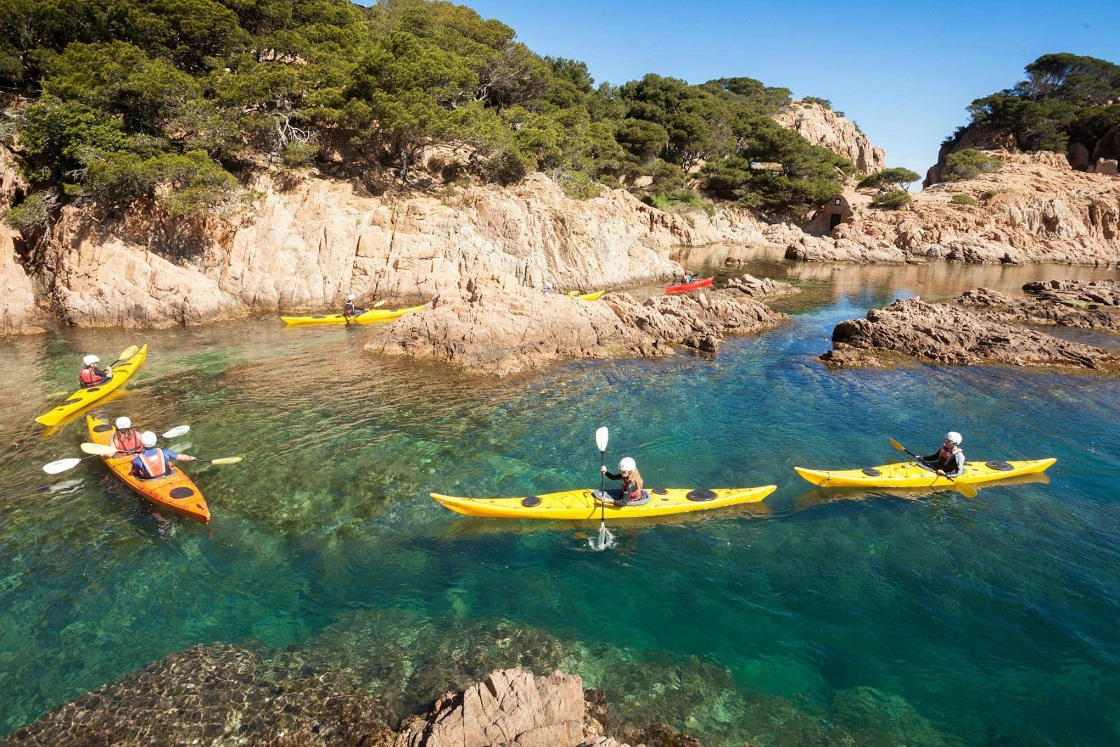 Costa Brava Kayak and Snorkel Tour