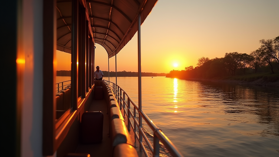 Zambezi River Sunset Cruise Experience