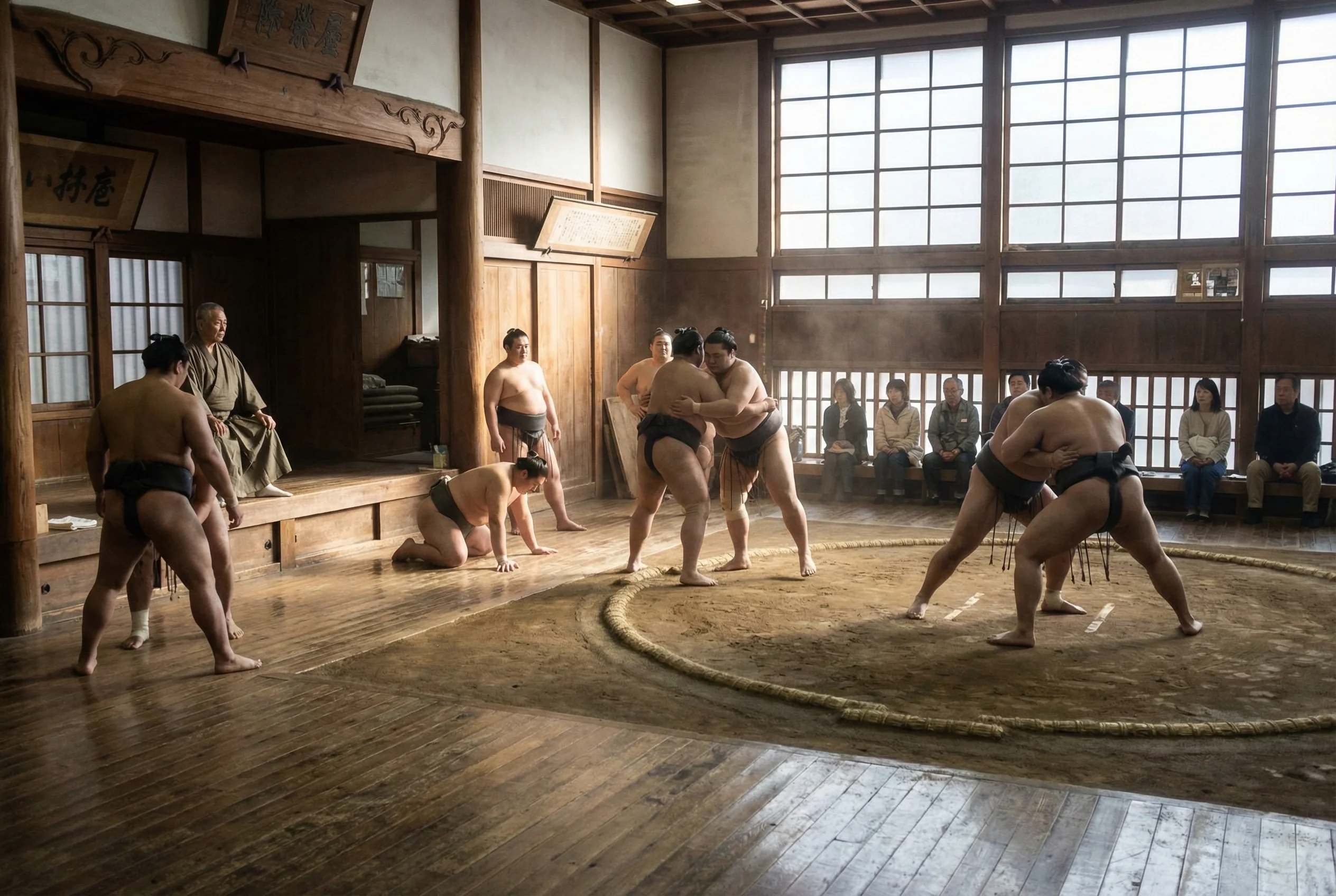 Your experience at Tokyo Sumo Morning Practice Tour