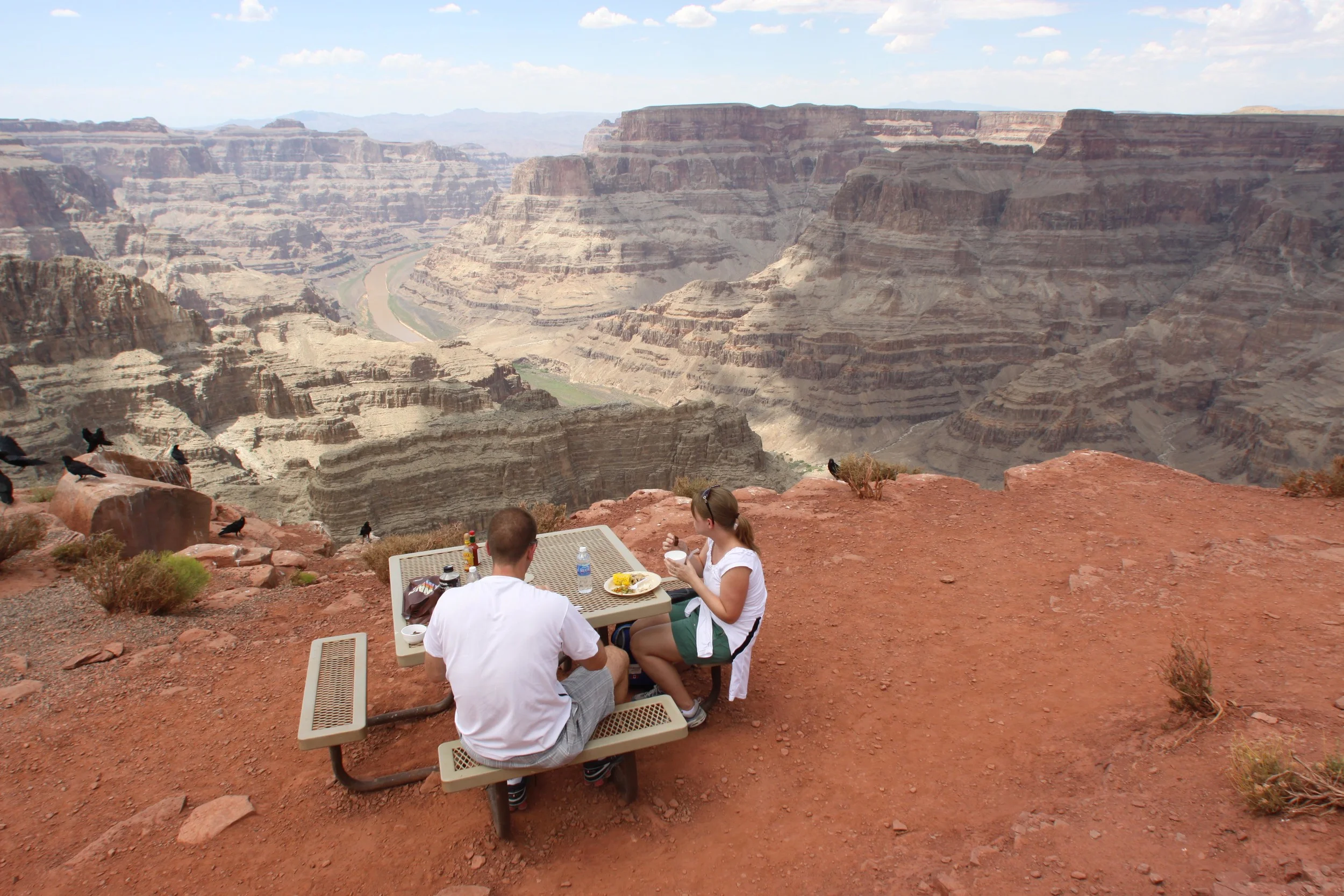 Lunch at the Rim