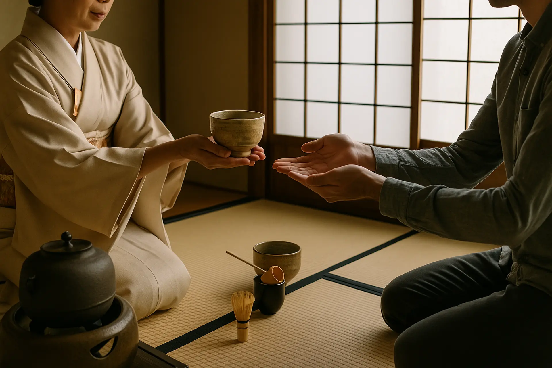 Tea Ceremony Near Kiyomizu Dera