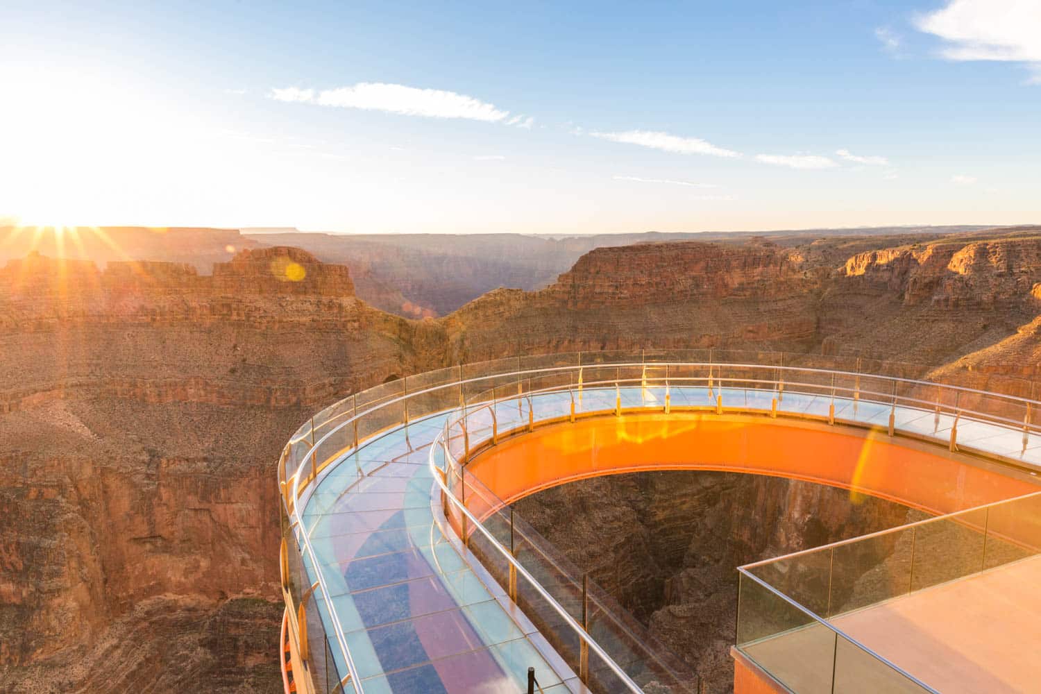 The Skywalk Glass Bridge