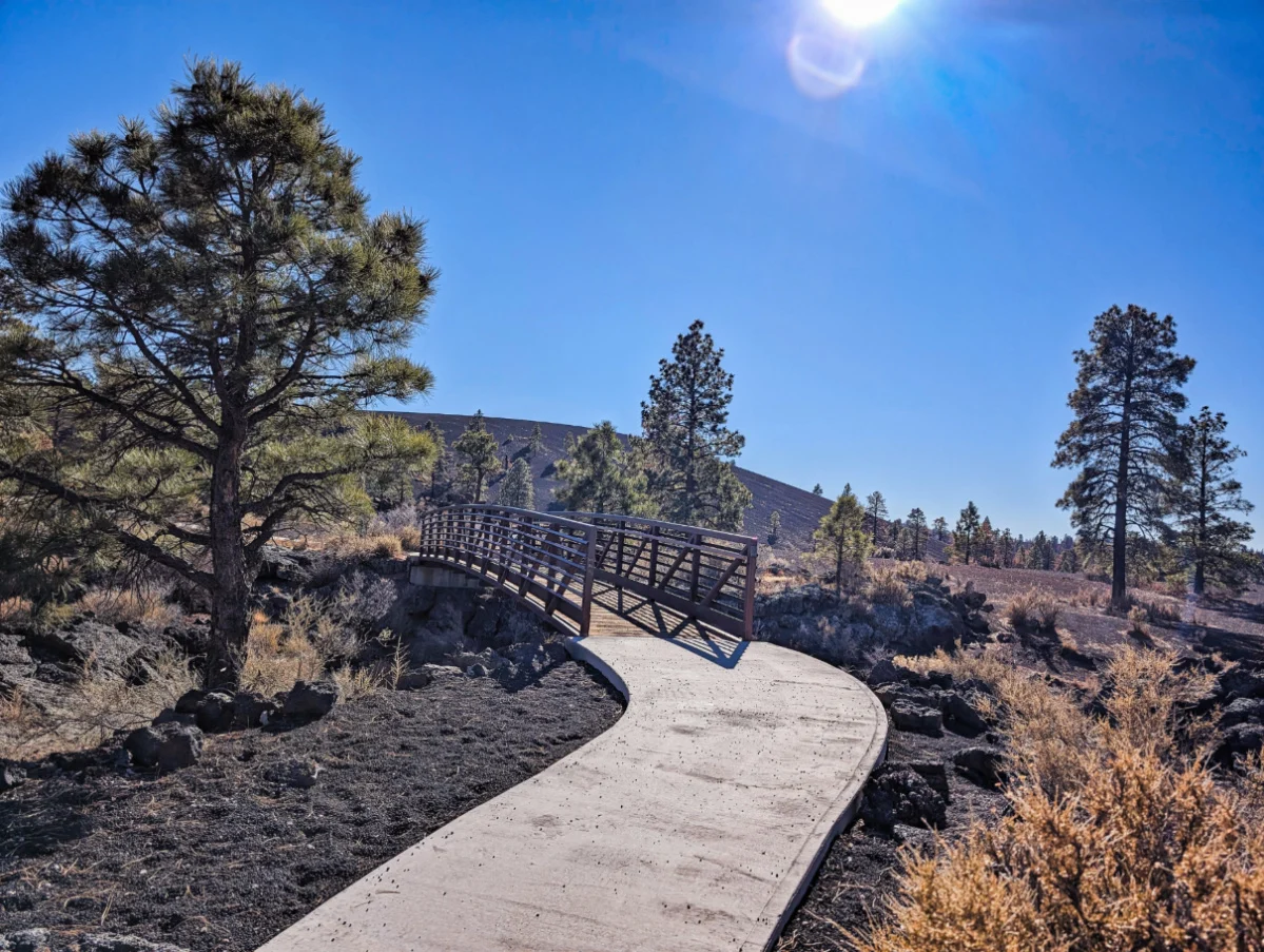 Lava Flow Trail at Sunset Crater