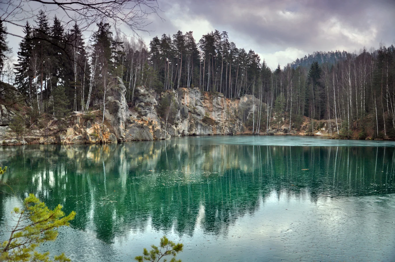 Adrspach Lake