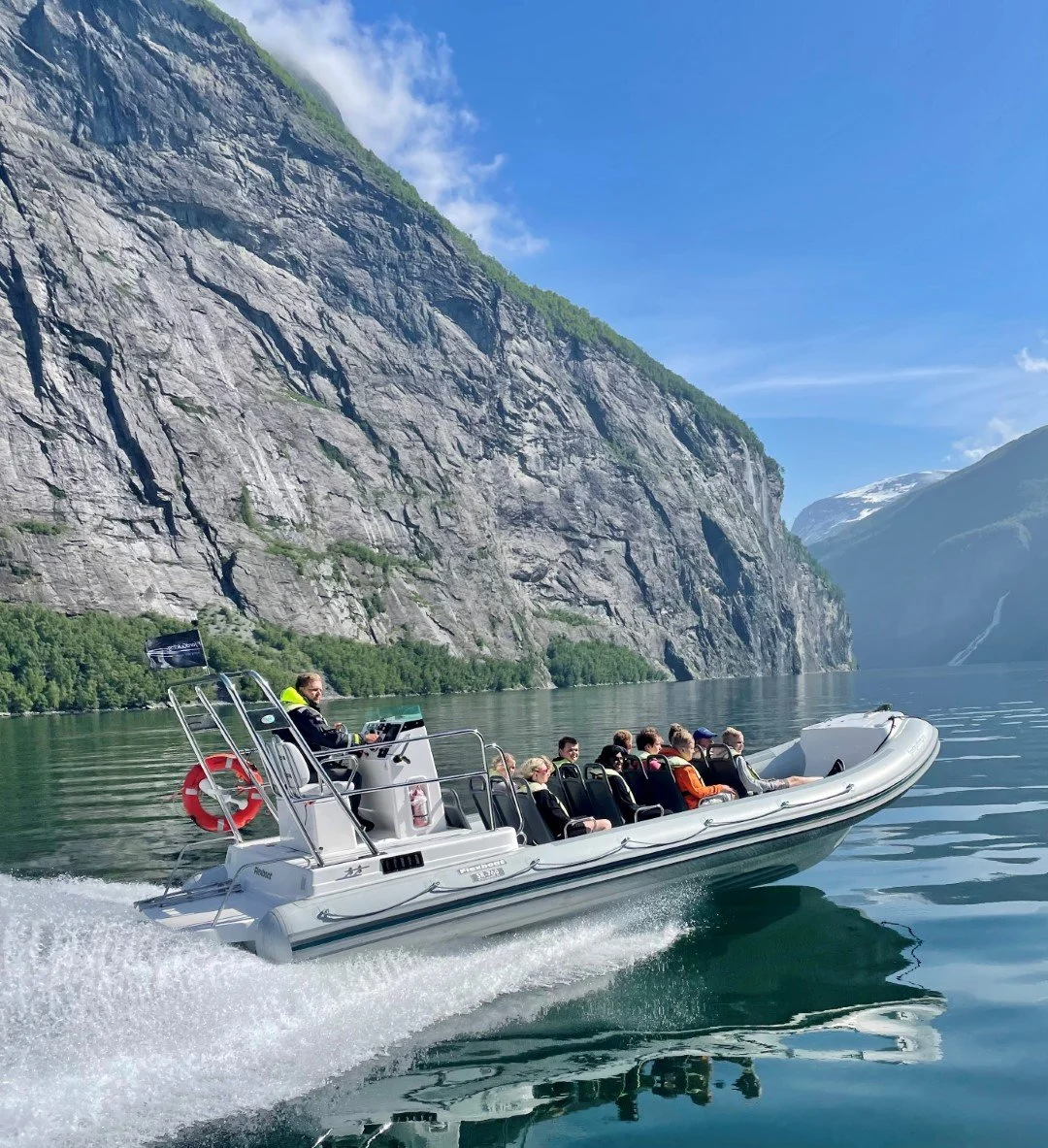 Your experience at Geirangerfjord Rib Safari
