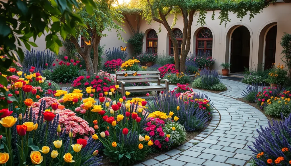 Flower Courtyard