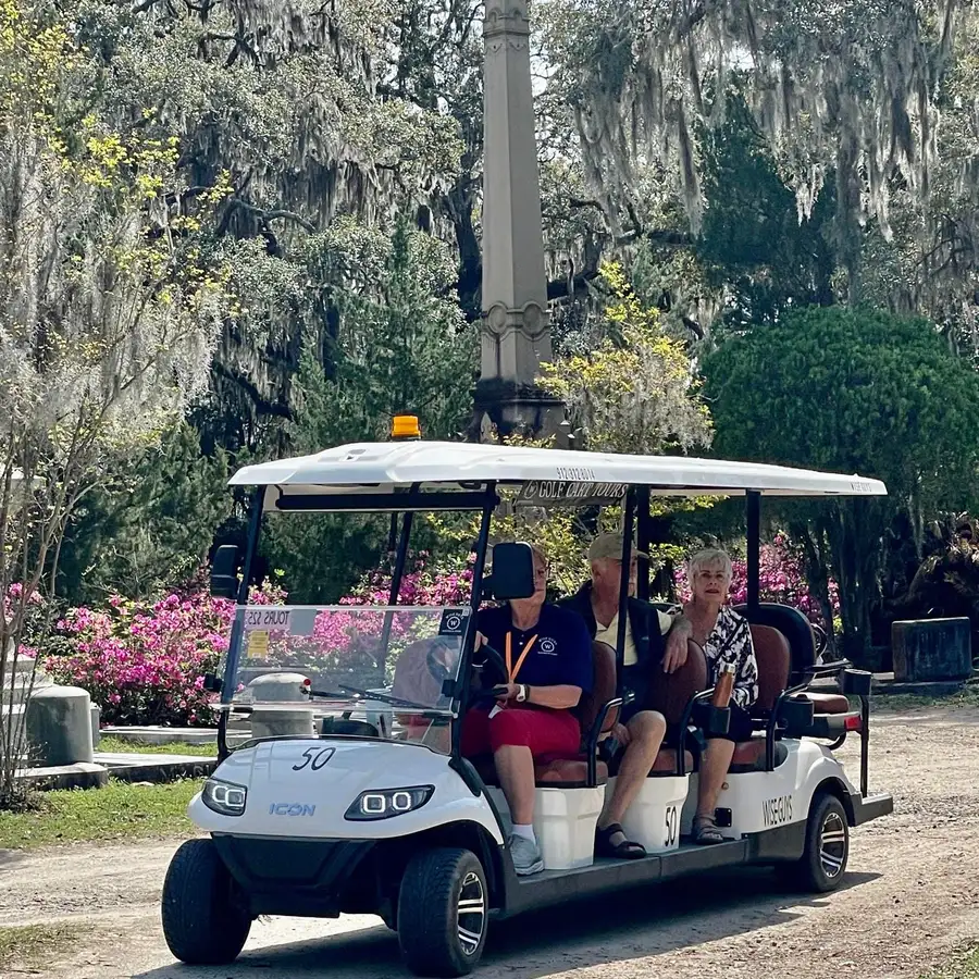 Bonaventure Cemetery Golf Cart Tour